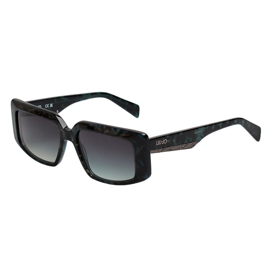 Damen Rechteckige Acetat-Sonnenbrille LJ791S - Image 5