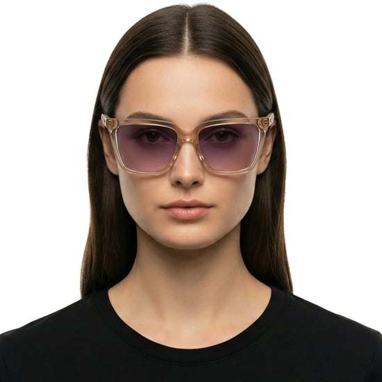 Damen Rechteckige Acetat-Sonnenbrille LJ780S - Image 3