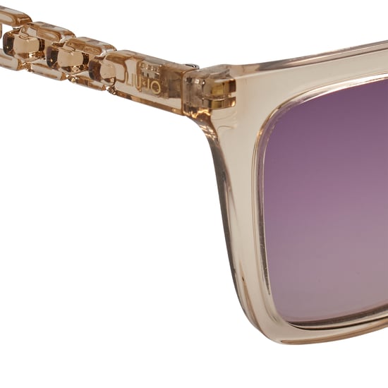 Damen Rechteckige Acetat-Sonnenbrille LJ780S - Image 4