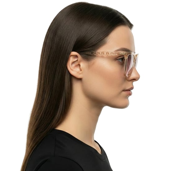 Damen Rechteckige Acetat-Sonnenbrille LJ780S - Image 6