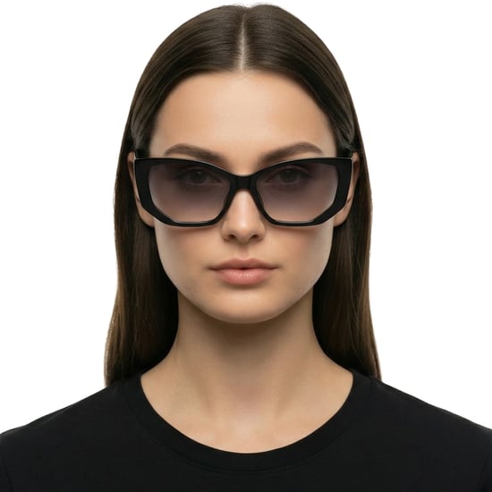 Damen Cat Eye Rechteckige Acetat Sonnenbrille KL6071S - Image 3