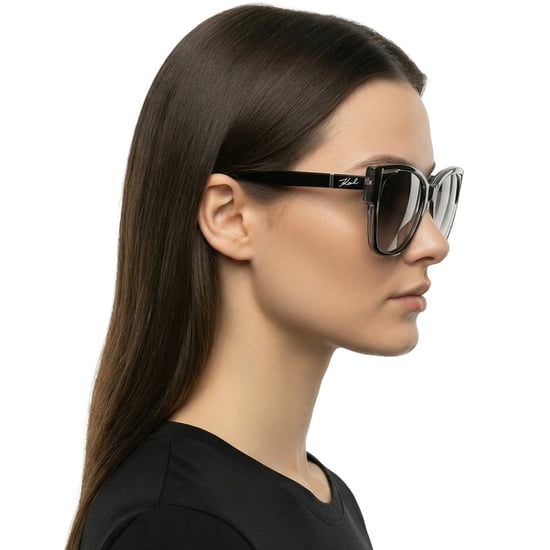Damen Rechteckige Winkel-Acetat-Sonnenbrille KL6069S - Image 6