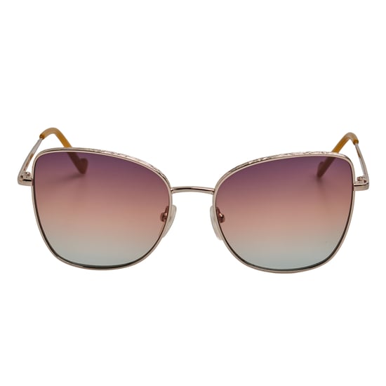 Damen Quadratische Metallsonnenbrille LJ141S - Image 1