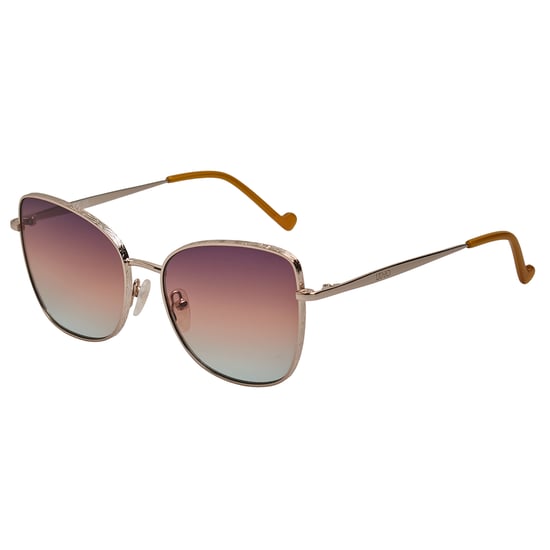 Damen Quadratische Metallsonnenbrille LJ141S - Image 5