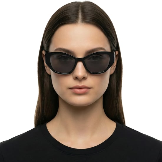 Damen Katzenaugen-Sonnenbrille mit Metalldetail KL6069S - Image 3