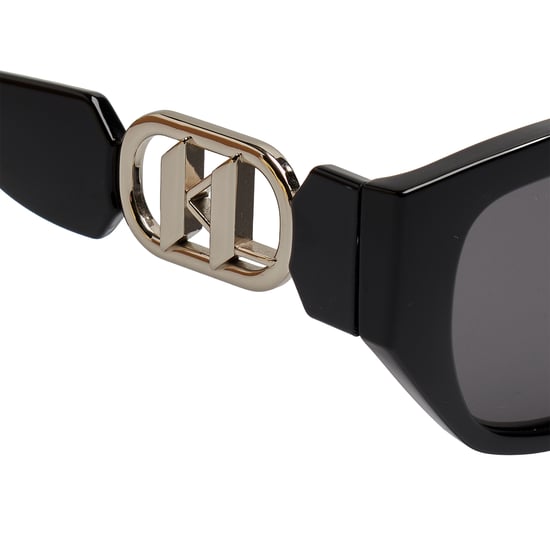 Damen Katzenaugen-Sonnenbrille mit Metalldetail KL6069S - Image 4