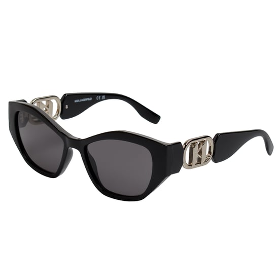 Damen Katzenaugen-Sonnenbrille mit Metalldetail KL6069S - Image 5