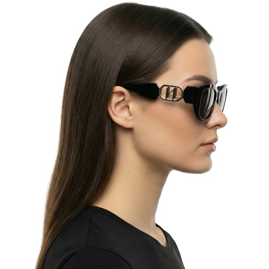 Damen Katzenaugen-Sonnenbrille mit Metalldetail KL6069S - Image 6