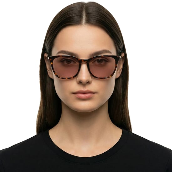 Damen Quadratische Sonnenbrille mit Metallbügeln DK708S N - Image 3