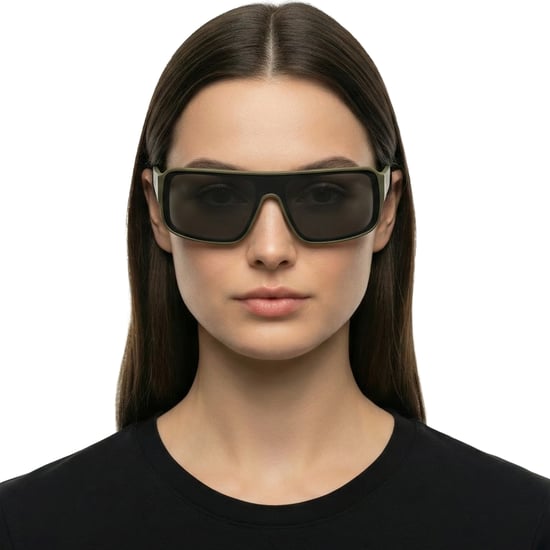Moderne rechteckige Sonnenbrille für Frauen KL6129S - Image 3