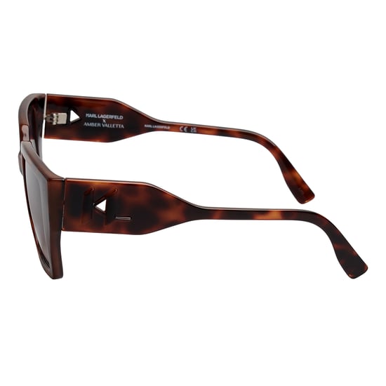 Damen rechteckige Sonnenbrille aus recyceltem Kunststoff KL6098S N - Image 2