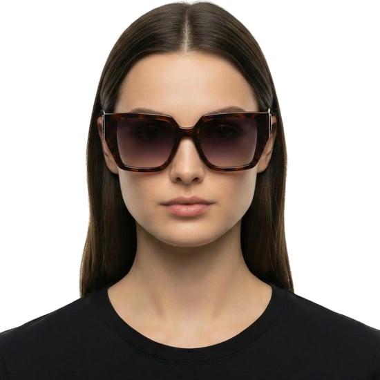 Damen rechteckige Sonnenbrille aus recyceltem Kunststoff KL6098S N - Image 3