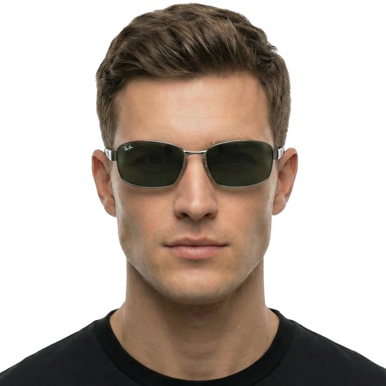 Herren Rechteckige Sonnenbrille RB3413 - Image 3