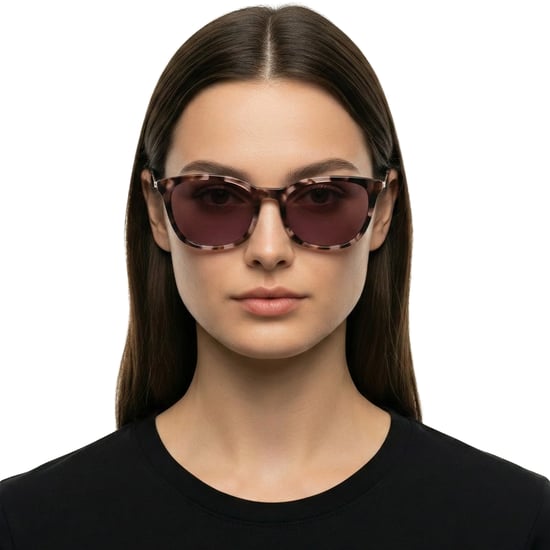Damen Quadratische Sonnenbrille mit Metallbügeln DK708S N - Image 3