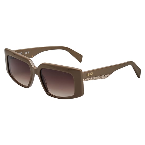 Damen Rechteckige Acetat Sonnenbrille LJ791S - Image 5