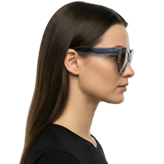 Damen Cat-Eye-Sonnenbrille aus Acetat LJ783S - Image 6