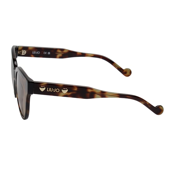 Damen Katzenaugen Runde Acetat Sonnenbrille LJ772S - Image 2