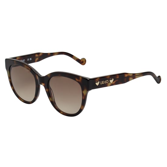 Damen Katzenaugen Runde Acetat Sonnenbrille LJ772S - Image 5