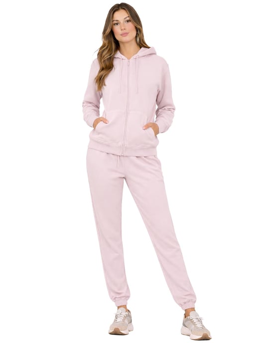 Kruze | Damen Zip-Up Hoodie Trainingsanzug Set - Image 1