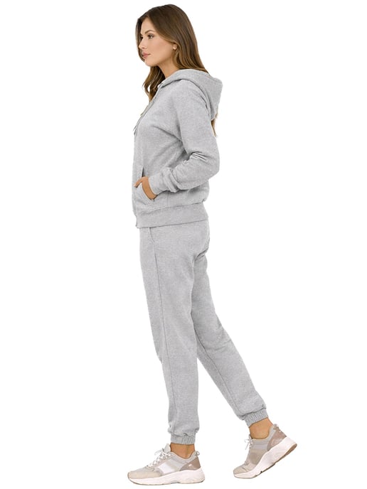 Kruze | Damen Zip-Up Hoodie Trainingsanzug Set - Image 3