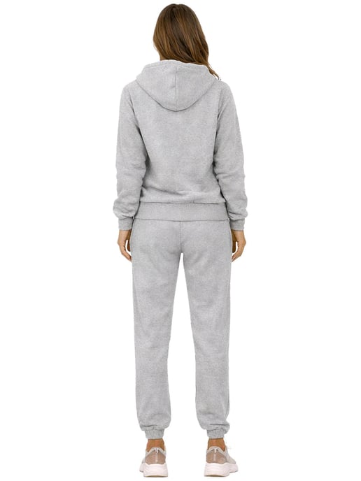 Kruze | Damen Zip-Up Hoodie Trainingsanzug Set - Image 4