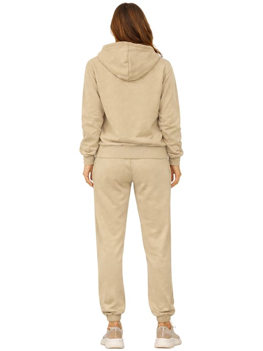 Kruze | Damen Zip-Up Hoodie Trainingsanzug Set - Image 4