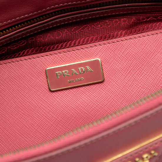 Gebrauchte Mittlere Saffiano Lux Galleria Double Zip Handtasche - Image 5