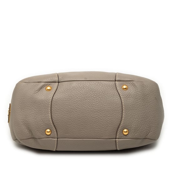 Gebrauchte Vitello Daino Schultertasche - Image 3