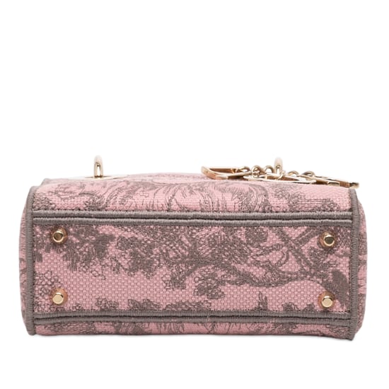 Gebrauchte Mini Bestickte Canvas Toile De Jouy Lady D Lite - Image 3