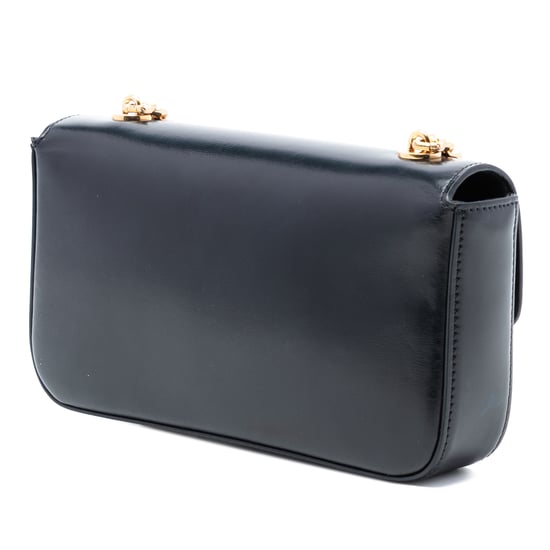 Gebrauchte Glattes Kalbsleder Cuir Triomphe Ketten-Schultertasche - Image 2