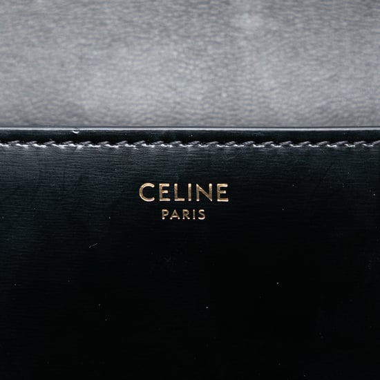 Gebrauchte Glattes Kalbsleder Cuir Triomphe Ketten-Schultertasche - Image 5