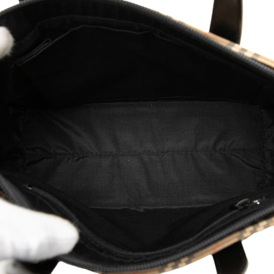 Gebrauchtasche aus Haymarket-Check-Canvas - Image 4