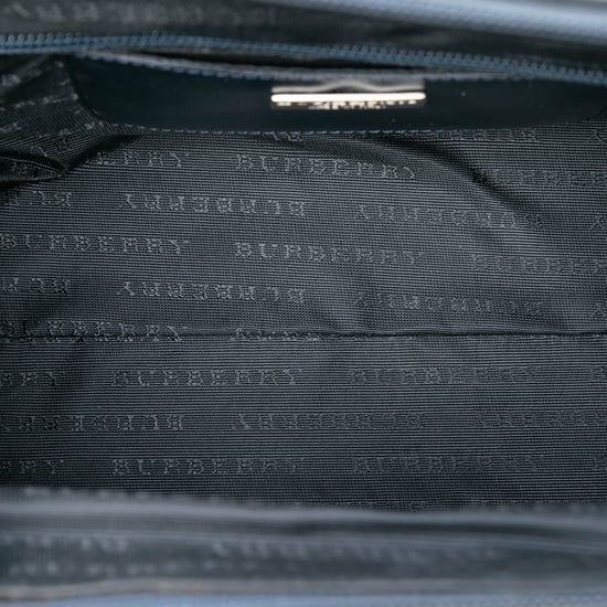 Gebrauchte Haus Check geprägte Lederhandtasche - Image 4