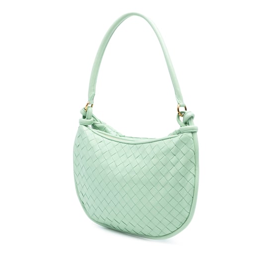 Gebrauchte Medium Nappa Intrecciato Gemelli Hobo - Image 2