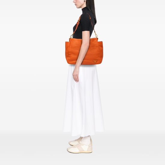 Gebrauchte Vitello Daino Schultertasche mit Seitentasche - Image 6