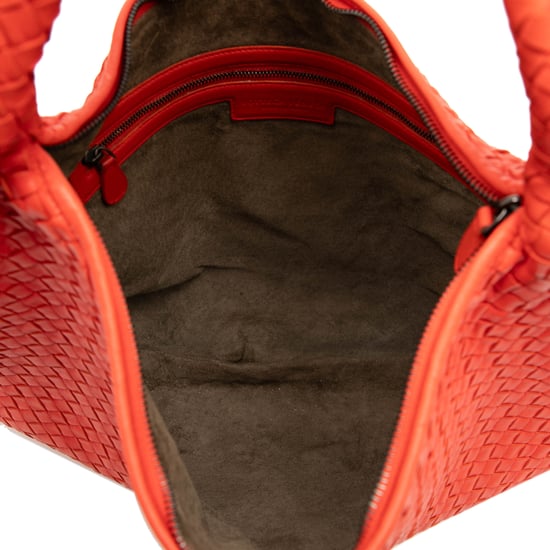 Gebrauchte Medium Nappa Intrecciato Veneta Hobo - Image 3