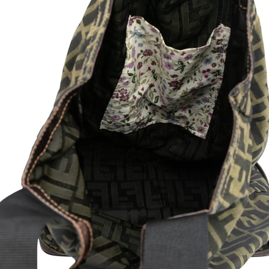 Gebrauchter Zucca Canvas- und Nylonfalt-Shopper - Image 4