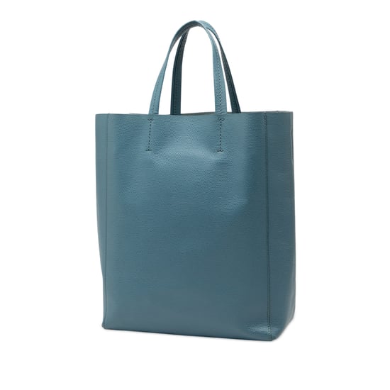 Gebrauchte kleine Kälberleder vertikale Cabas-Handtasche - Image 2