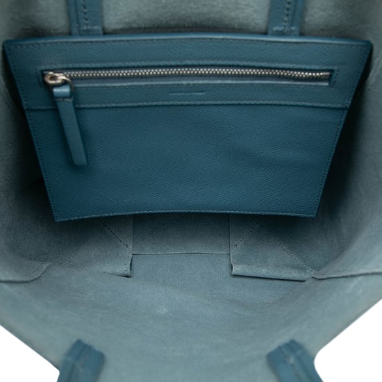 Gebrauchte kleine Kälberleder vertikale Cabas-Handtasche - Image 4