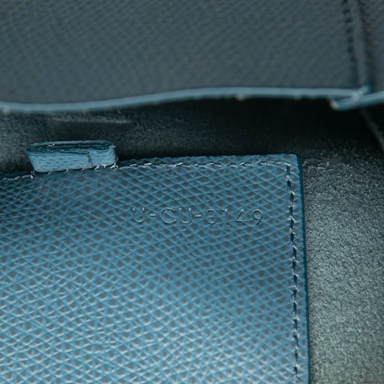 Gebrauchte kleine Kälberleder vertikale Cabas-Handtasche - Image 5