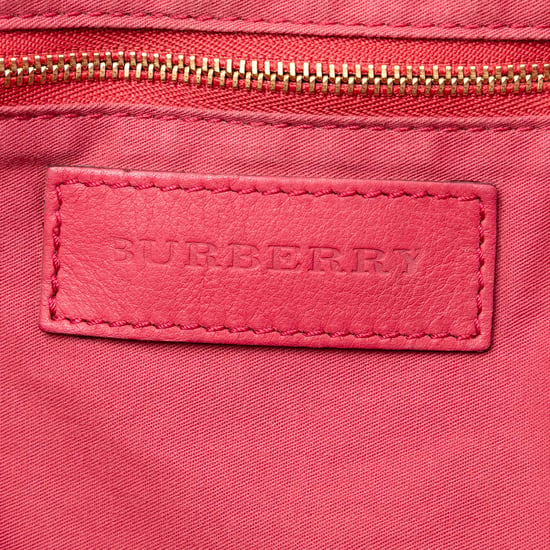 Gebrauchter Canterbury Tote aus beschichtetem Canvas mit kleinem Lederbesatz im Haymarket-Check - Image 6