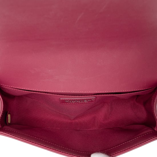 Gebrauchte alte mittelgroße Chevron-Lammleder Boy Flap - Image 4