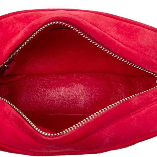 Chanel Pre-owned Gebrauchte gesteppte Suede Kameratasche - Rot - Image 4