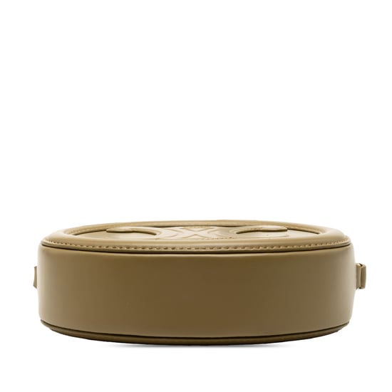 Gebrauchte Kleine Kalbsleder Cuir Triomphe Oval Umhängetasche - Image 3