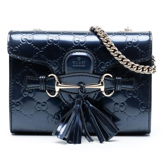 Gebrauchte Mini Patent Guccissima Emily Umhängetasche - Image 1