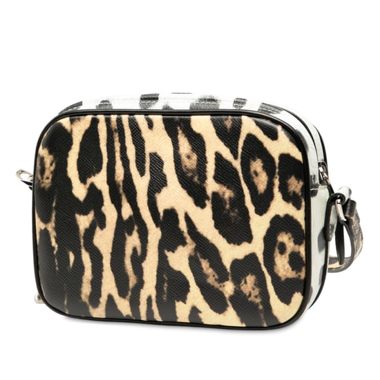 Gebrauchte Kamera-Tasche aus Leder mit Leopardenmuster - Image 2