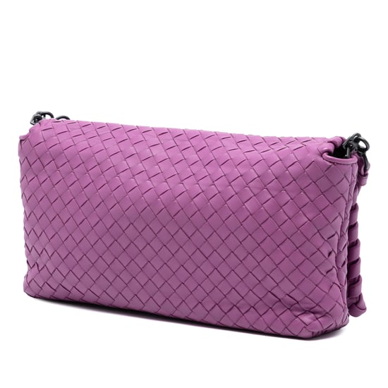Gebrauchte Nappa Intrecciato Dahlia Clutch Crossbody - Image 2