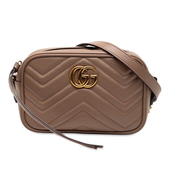Gebrauchte Mini GG Marmont Matelassé Leder Umhängetasche - Image 1