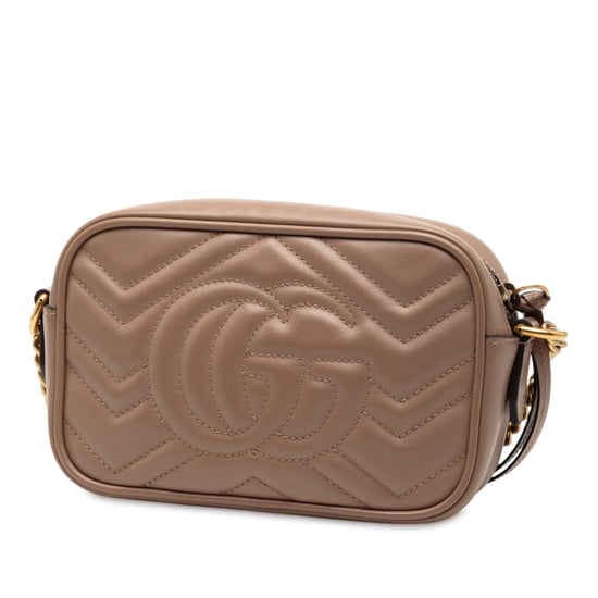 Gebrauchte Mini GG Marmont Matelassé Leder Umhängetasche - Image 2