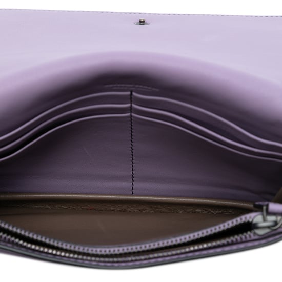 Gebrauchte Nappa Intrecciato Studded Geldbörse mit Kette - Image 4